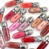 Brand Pearlescent Mirror Lip Glaze Shimmer Moisturizing Repair Lip Color Liquid Lip Gloss Plump Glossy Non Stick Cup 21 Colors